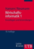 Cover: Wirtschaftsinformatik 1 - UTB