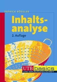 Enlarge image Cover: Inhaltsanalyse - UTB