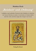 Cover: 'Reinheit' und 'Ordnung' - Kovac, Dr. Verlag