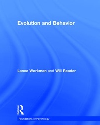 Enlarge image Cover: Evolution and Behavior - Routledge