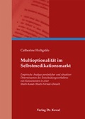 Cover: Multioptionalit&auml;t im Selbstmedikationsmarkt - Kovac, Dr. Verlag