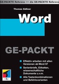 Cover: Word GE-PACKT - mitp/bhv
