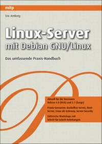 Enlarge image Cover: Linux-Server mit Debian GNU/Linux - mitp/bhv