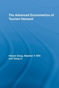 Cover: The Advanced Econometrics of Tourism Demand - Routledge