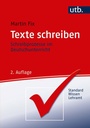 Cover: Texte schreiben - UTB