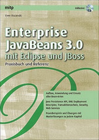 Enlarge image Cover: Enterprise JavaBeans 3.0 mit Eclipse und JBoss - mitp/bhv