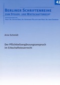 Cover: Der Pflichtteilserg&auml;nzungsanspruch im Erbschaftsteuerrecht - Shaker
