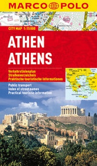 Abbildung von: MARCO POLO Cityplan Athen 1:15 000 - MAIRDUMONT