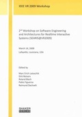 Cover: 2nd Workshop on Software Engineering and Architectures for Realtime Interactive Systems (SEARIS@VR2009) - Shaker