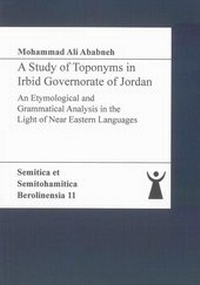Abbildung von: A Study of Toponyms in Irbid Governorate of Jordan - Shaker