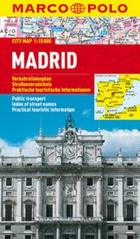 Abbildung von: MARCO POLO Cityplan Madrid 1:15 000 - MAIRDUMONT