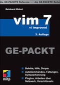 Cover: vim 7 GE-PACKT - mitp/bhv