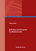Abbildung von: Sell Out und Austritt im Aktienrecht - Kovac, Dr. Verlag
