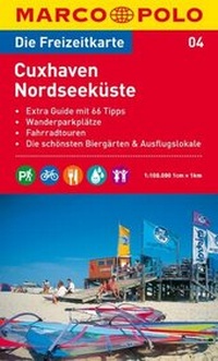 Abbildung von: MARCO POLO Freizeitkarte Blatt 4 Cuxhafen, Nordseeküste 1:100 000 - MAIRDUMONT