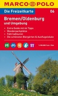 Cover: MARCO POLO Freizeitkarte Blatt 6 Bremen, Oldenburg und Umgebung 1:100 000 - MAIRDUMONT