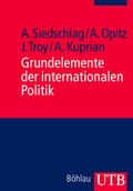 Cover: Grundelemente der internationalen Politik - UTB