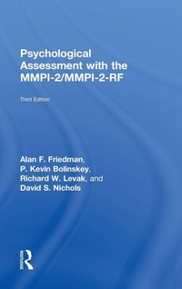 Enlarge image Cover: Psychological Assessment with the MMPI-2 / MMPI-2-RF - Routledge