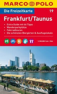 Abbildung von: MARCO POLO Freizeitkarte Blatt 19 Frankfurt, Taunus 1:100 000 - MAIRDUMONT