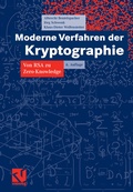 Cover: Moderne Verfahren der Kryptographie - Vieweg+Teubner Verlag