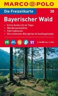Cover: MARCO POLO Freizeitkarte Blatt 30 Bayerischer Wald 1:100 000 - MAIRDUMONT