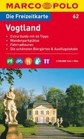 Cover: MARCO POLO Freizeitkarte Blatt 62 Vogtland 1:100 000 - MAIRDUMONT