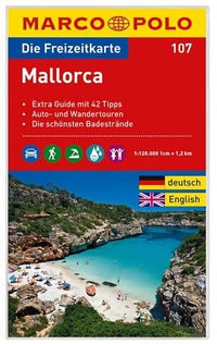 Abbildung von: MARCO POLO Freizeitkarte 107 Mallorca 1:120.000 - MARCO POLO ein Imprint von MAIRDUMONT