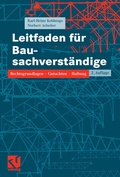 Cover: Leitfaden f&uuml;r Bausachverst&auml;ndige - Vieweg+Teubner Verlag