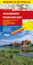 Cover: MARCO POLO Karte Polen Blatt 1 Polen Nordwest 1:300 000 - MAIRDUMONT