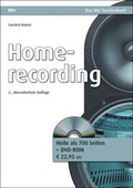 Cover: Homerecording - mitp Verlags GmbH & Co.KG