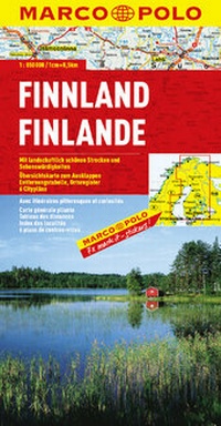 Abbildung von: MARCO POLO Länderkarte Finnland 1:850 000 - MAIRDUMONT