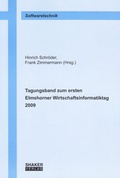 Cover: Tagungsband zum ersten Elmshorner Wirtschaftsinformatiktag 2009 - Shaker