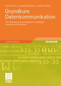 Cover: Grundkurs Datenkommunikation - Vieweg+Teubner Verlag