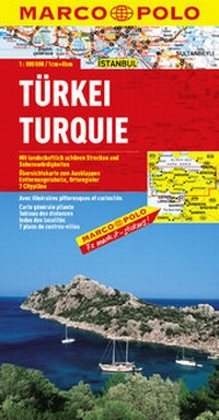 Abbildung von: MARCO POLO Länderkarte Türkei 1:800 000 - MAIRDUMONT