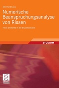 Cover: Numerische Beanspruchungsanalyse von Rissen - Vieweg+Teubner Verlag