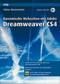 Abbildung von: Dynamische Webseiten mit Adobe Dreamweaver CS4 - MITP