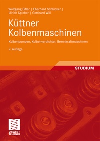Abbildung von: Küttner Kolbenmaschinen - Vieweg+Teubner Verlag