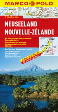 Abbildung von: MARCO POLO Kontinentalkarte Neuseeland 1:2 000 000 - MAIRDUMONT