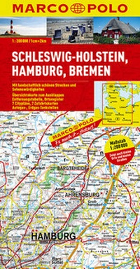 Abbildung von: MARCO POLO Karte Deutschland Blatt 1 Schleswig-Holstein 1:200 000 - MAIRDUMONT