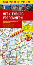 Cover: MARCO POLO Karte Deutschland Blatt 2 Mecklenburg-Vorpommern 1:200 000 - MAIRDUMONT