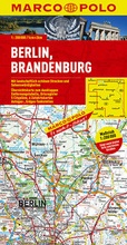 Cover: MARCO POLO Karte Deutschland Blatt 4 Berlin, Brandenburg 1:200 000 - MAIRDUMONT