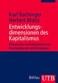 Cover: Entwicklungsdimensionen des Kapitalismus - UTB
