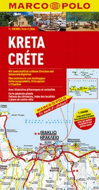 Abbildung von: MARCO POLO Karte Kreta 1:150 000 - MAIRDUMONT