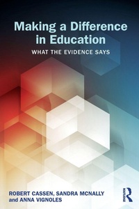 Enlarge image Cover: Making a Difference in Education - Routledge