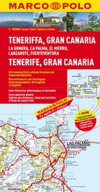 Abbildung von: MARCO POLO Karte Teneriffa, Gran Canaria 1:150 000 - MAIRDUMONT