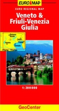 Cover: Veneto GeoCenter Euro Map - Mairs Geographischer Verlag,Kurt Mair