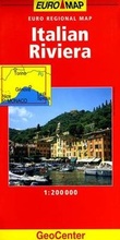 Cover: Italian Riviera GeoCenter Euro Map - Mairs Geographischer Verlag,Kurt Mair