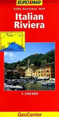Enlarge image Cover: Italian Riviera GeoCenter Euro Map - Mairs Geographischer Verlag,Kurt Mair