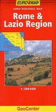 Cover: Rome and Lazio Region - Mairs Geographischer Verlag,Kurt Mair