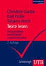 Cover: Texte lesen - UTB