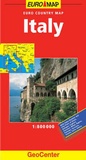 Cover: Italy Euro Map - Mairs Geographischer Verlag,Kurt Mair